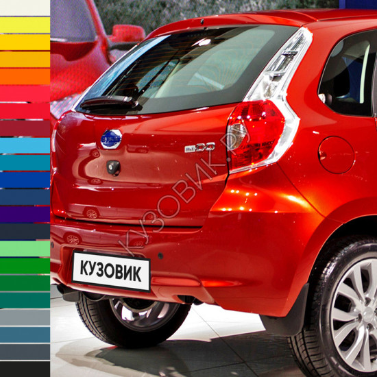 Бампер задний в цвет кузова Datsun mi-Do (2015-2020) Бампер задний в цвет кузова Datsun mi-Do (2015-2020)
