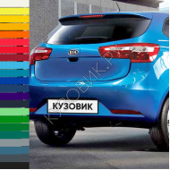 Бампер задний в цвет кузова Kia Rio 3 (2011-2014) ХЭТЧБЕК