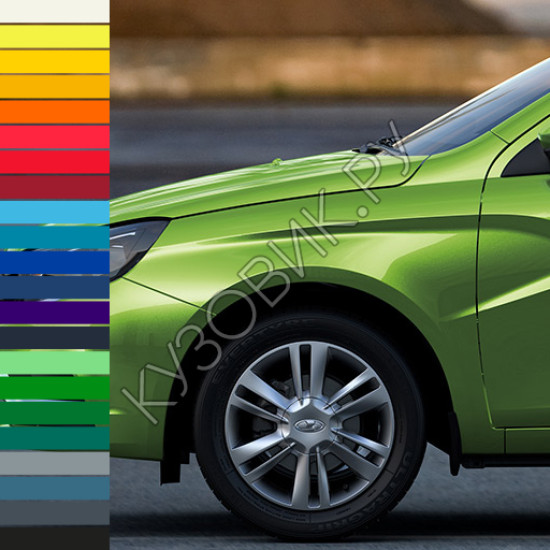 Крыло переднее левое в цвет кузова Лада Веста Крыло переднее левое в цвет кузова Лада Веста