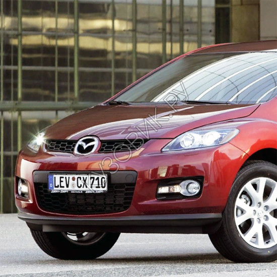 Бампер передний в цвет кузова Mazda CX7 (2006-)