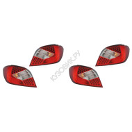 Фонари задние Пежо Peugeot 307 (2005-2007) комплект 2 штуки левый и правый EAGLE EYES высокое качество