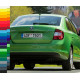 Бампер задний в цвет кузова Skoda Rapid 1 (2012-2020) KUZOVIK
