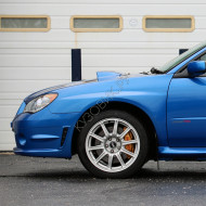 Крыло переднее левое широкое в цвет кузова Subaru Impreza G11 (2005-) рестайлинг