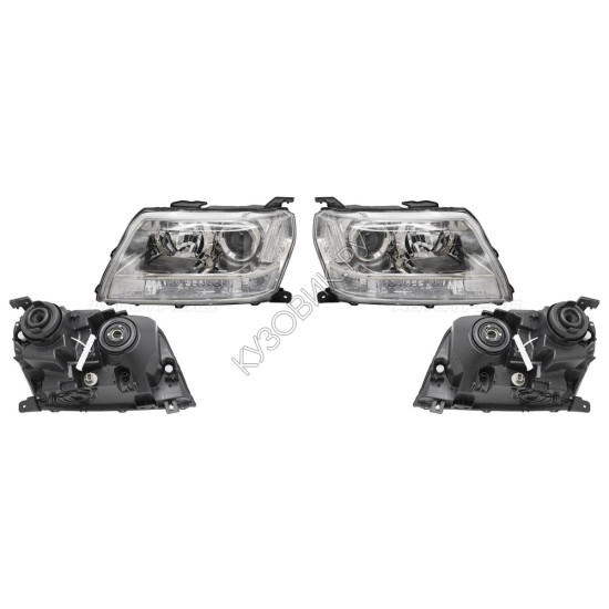 Фары Сузуки Гранд Витара Suzuki GrandVitara 3 (2005-2012) комплект 2 штуки левая и правая TYC высокое качество