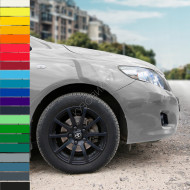 Крыло переднее правое в цвет Toyota Corolla E150 (2006-2010) дорестайлинг с отверстием под повторитель