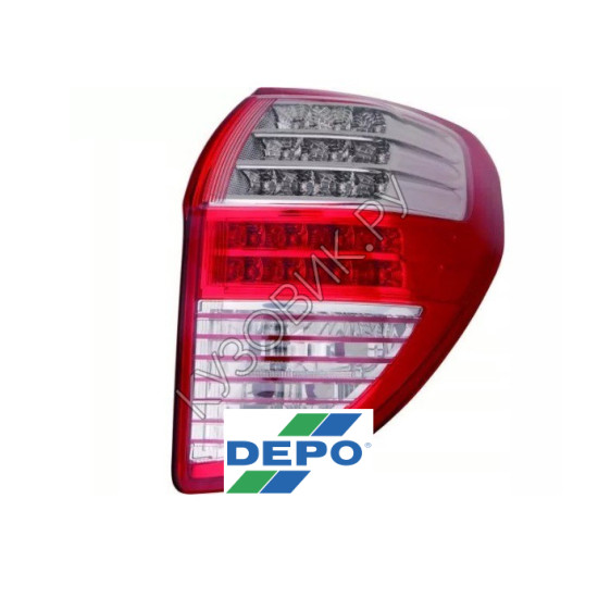Фонарь правый задний в крыло Toyota Rav4 (2010-2014) DEPO