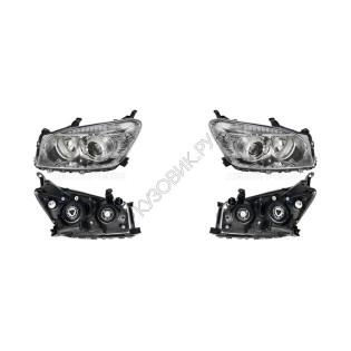 Фары Тойота Рав4 Toyota Rav4 3 XA30 (2005-2012) комплект 2 штуки левая и правая TYC высокое качество